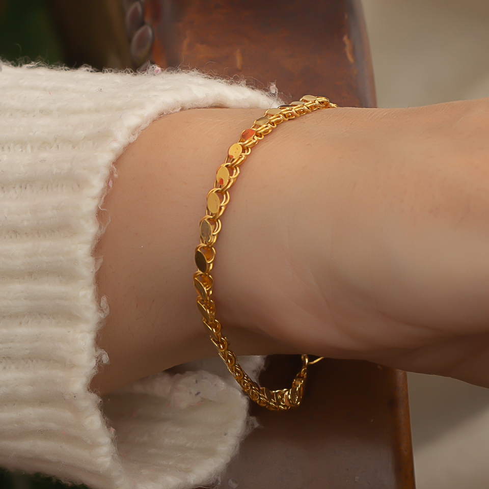 Altın Arpa Bileklik 6TEK673