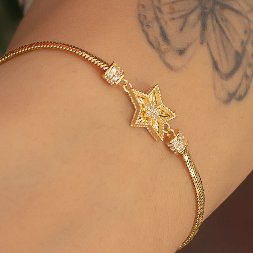 Altın Yıldız Bileklik 6TEK721