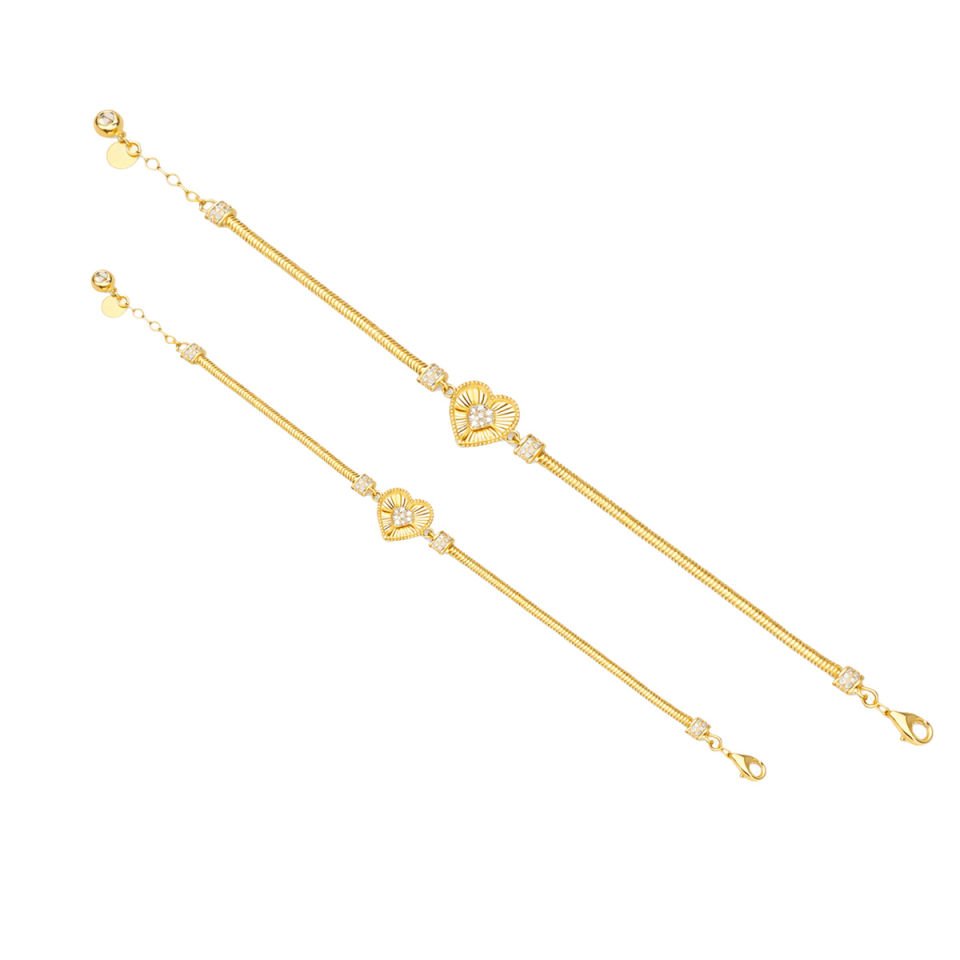 Altın Kalp Bileklik 6TEK722