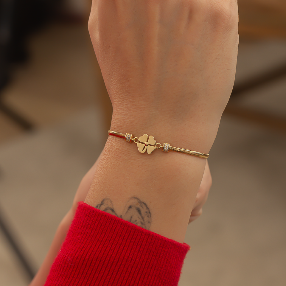 Altın Yonca Bileklik 6TEK718