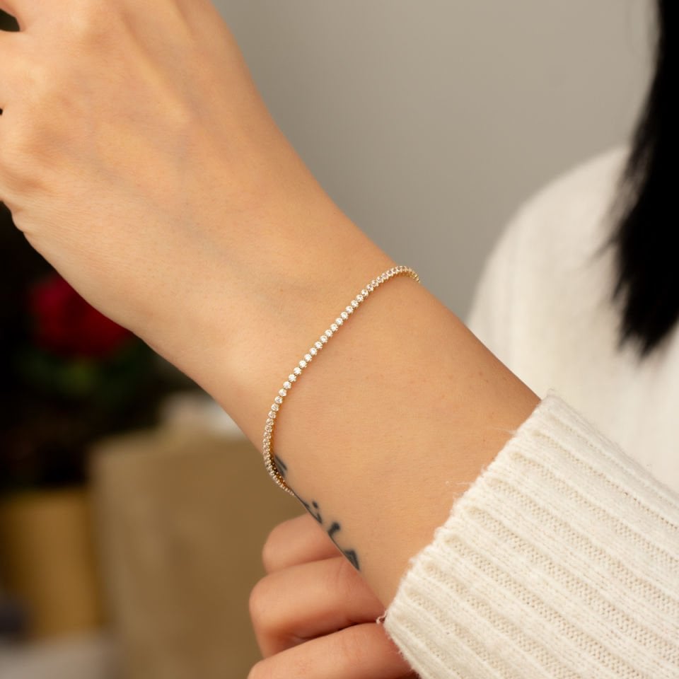 Taşlı Su Yolu Bileklik