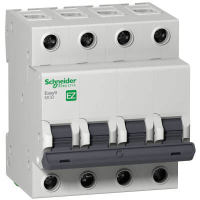 SCHNEIDER EZ9F43406 EZ9F43406 4*6A 3KA C EĞRİSİ W OTOMAT SİGORTA