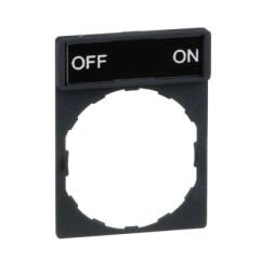SCHNEIDER ZBY2367 ZBY2367 22 MM İŞARETLİ ON-OFF YAZILI BUTON ETİKETİ