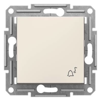 Schneider Electric EPH0870123 EPH0870123 LİHT BUT.ZİL İŞARETLİ KREM ÇERÇEVESİZ