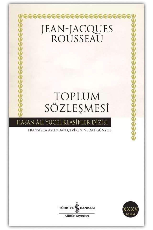 Toplum Sözleşmesi (Jean-Jacques Rousseau)