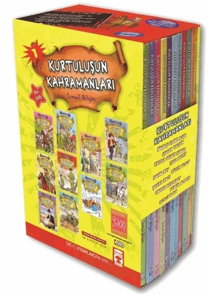 Kurtuluşun Kahramanları 1 Set - (10 Kitap)