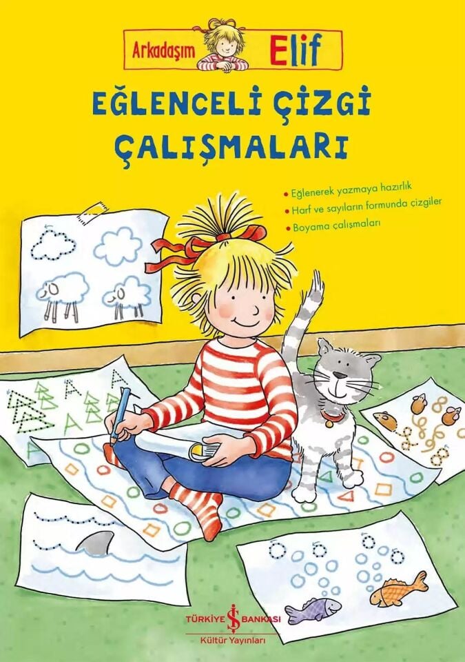 Arkadaşım Elif – Eğlenceli Çizgi Çalışmaları