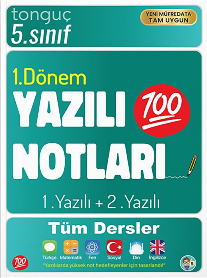 5. Sınıf Yazılı Notları 1. Dönem 1 ve 2. Yazılı