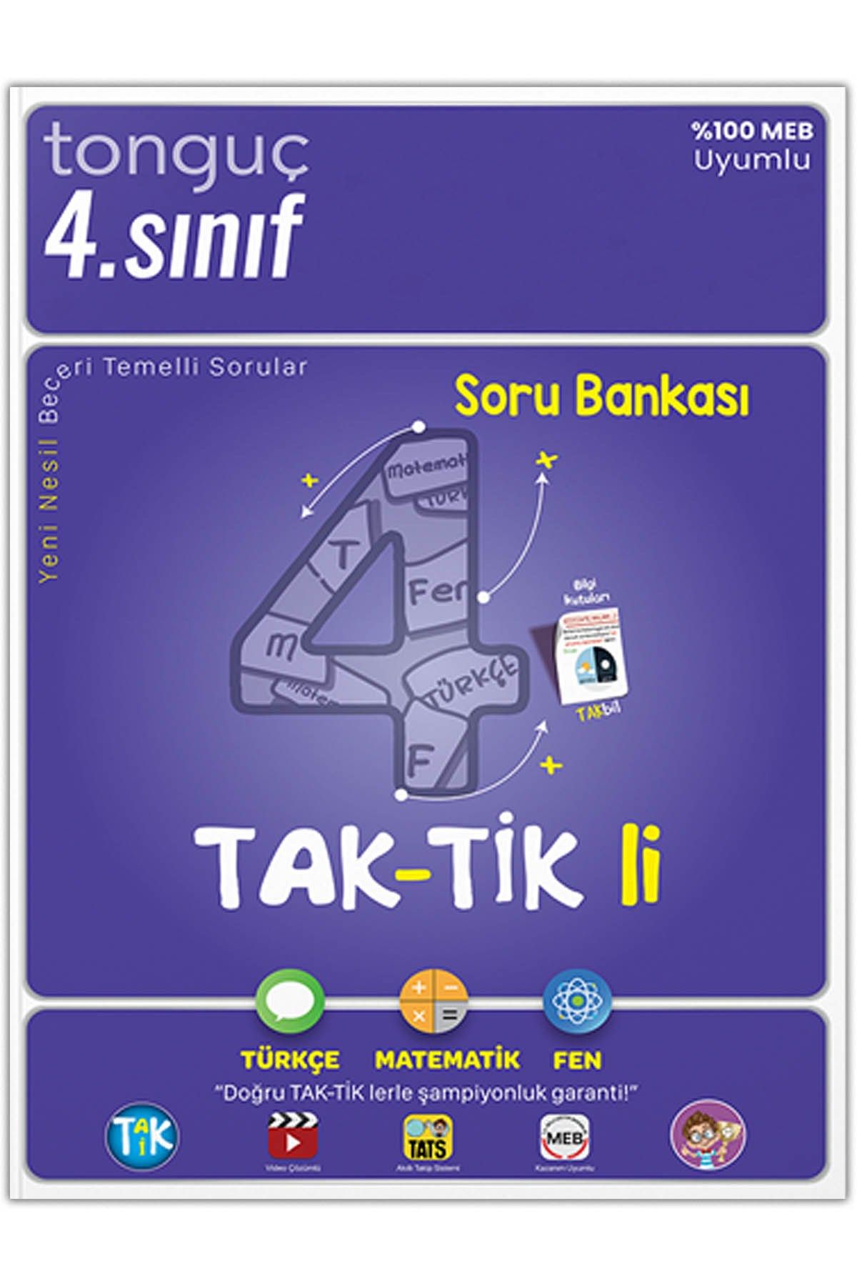 4. Sınıf Taktikli Soru Bankası (Türkçe Matematik Fen)