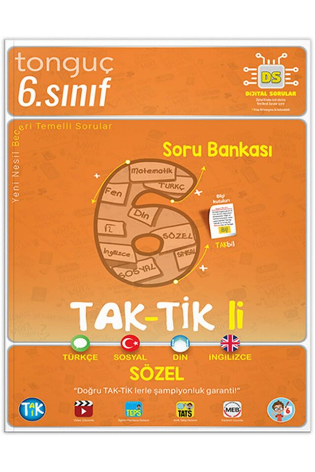 6. Sınıf Taktikli Sözel Soru Bankası