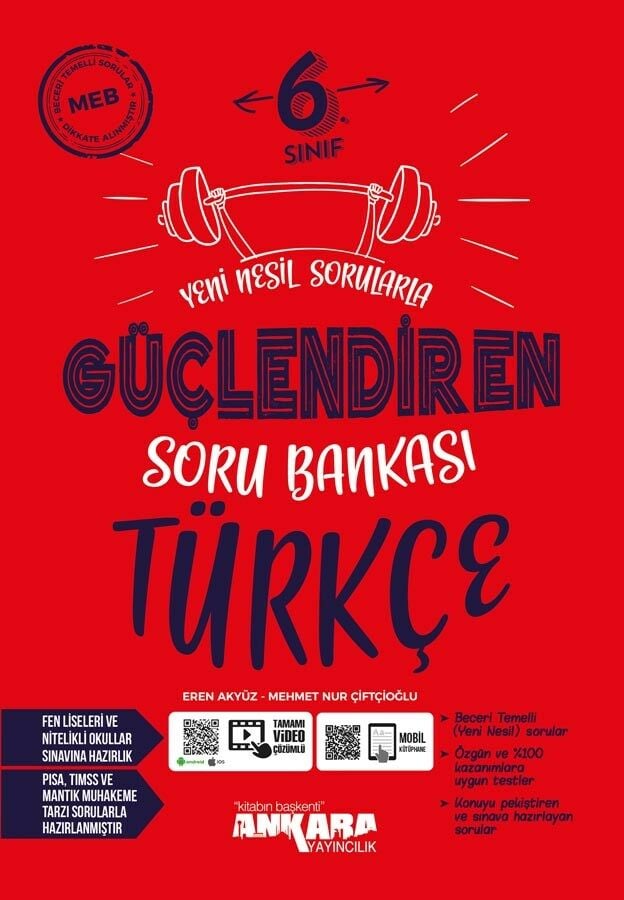 6. Sınıf Türkçe Güçlendiren Soru Bankası Soru