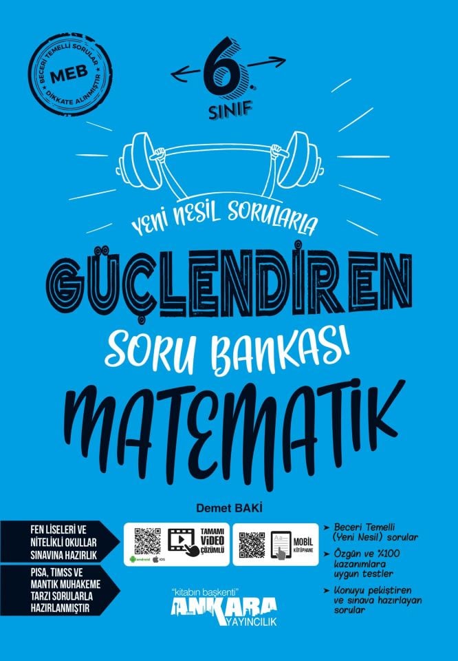 6. Sınıf Matematik Güçlendiren Soru Bankası