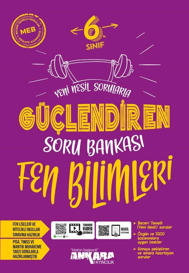 6. Sınıf Fen Bilimleri Güçlendiren Soru Bankası