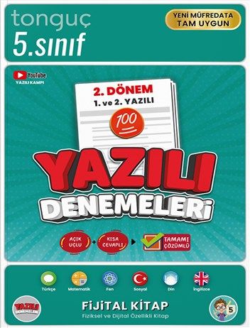 5. Sınıf Yazılı Denemeleri 2. Dönem 1 ve 2. Yazılı 2025