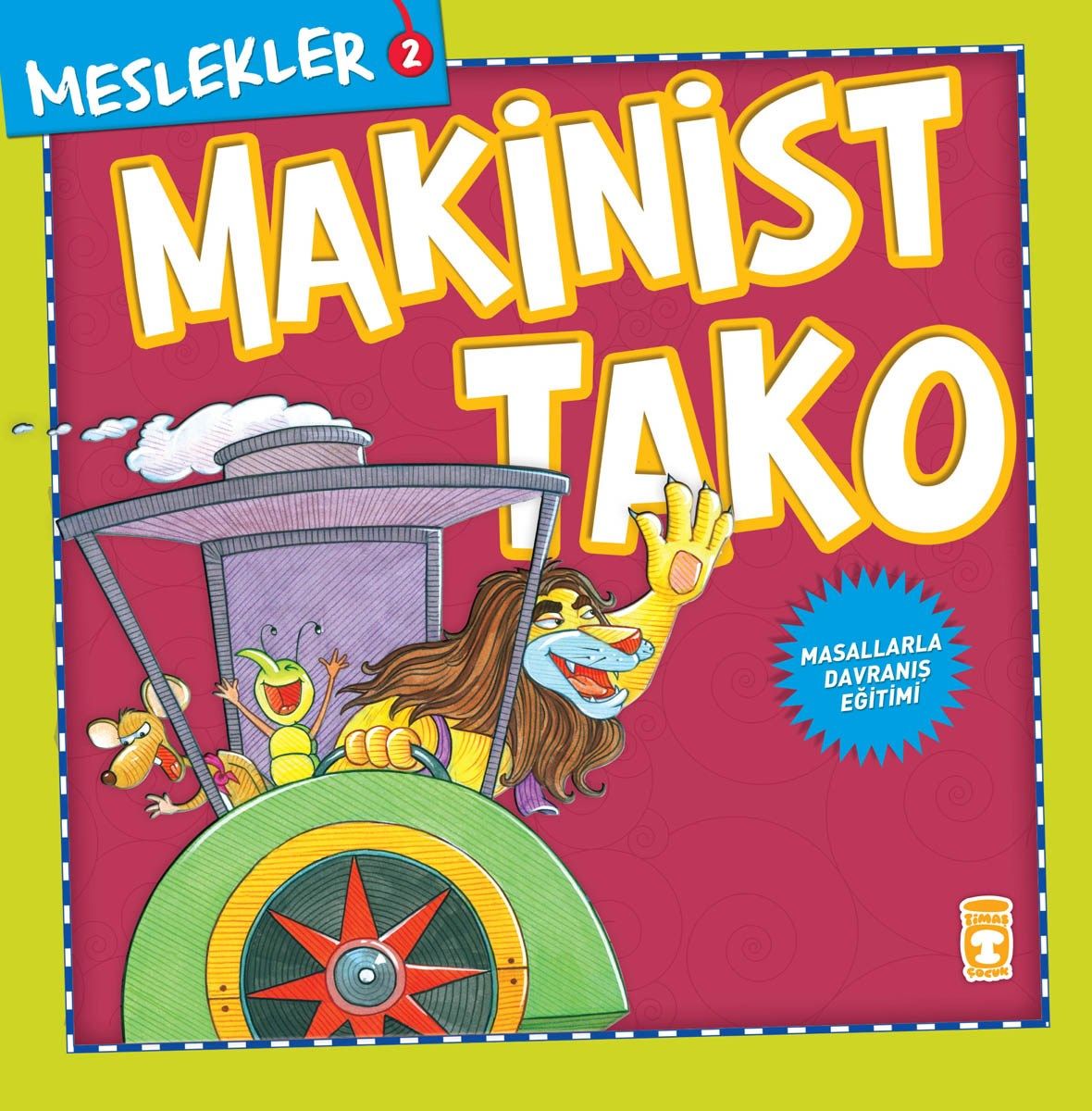 Makinist Tako - Meslekler (4-5 Yaş)