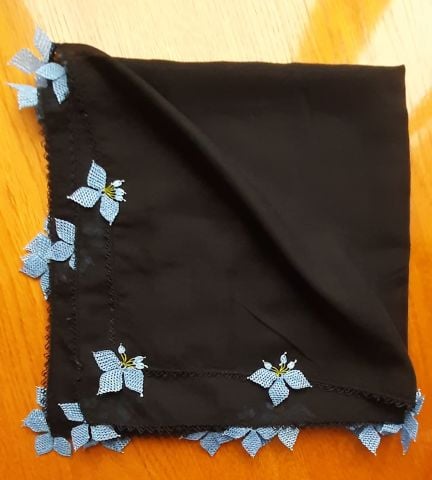 Elişi iğne oyası yazma