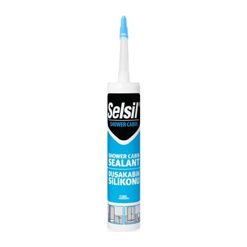 Selsil Banyo ve Mutfak Silikonu Şeffaf 280ml