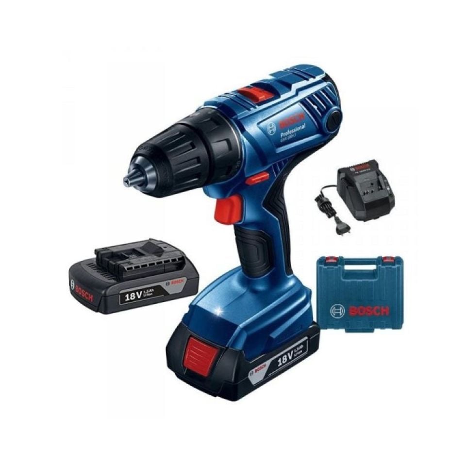 Bosch GSR 180-LI Akülü Darbesiz Vidalama Matkabı 18 Volt 2.0Ah