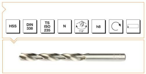 MTE  Matkap Ucu Taşlanmış 1.0mm DIN338 Rn