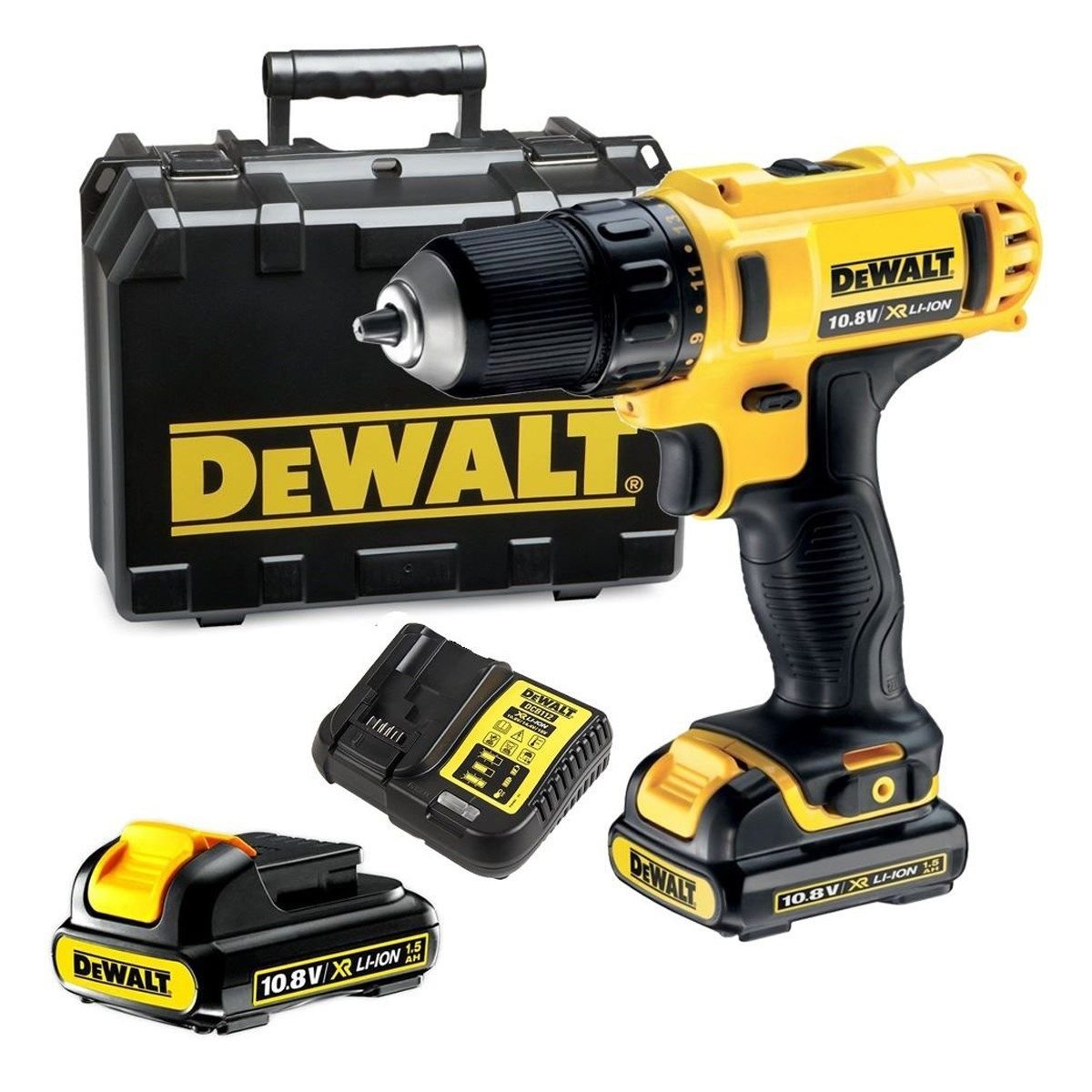 Dewalt DCD710D2 Vidalama Matkabı Şarjlı 10.8 Volt 2.0Ah 24Nm Tork