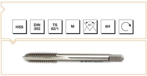 MTE Son Kılavuz M 4 DIN 352