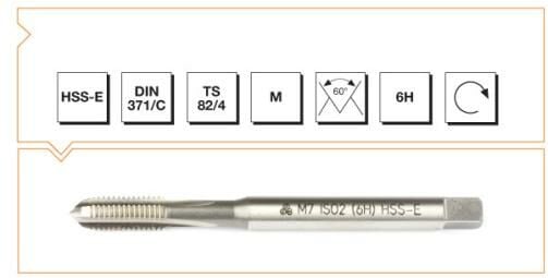 MTE Makina Klavuzu M 12 Din 371/C