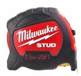 Milwaukee T48229908 Stud 7.5 m Şerit Metre