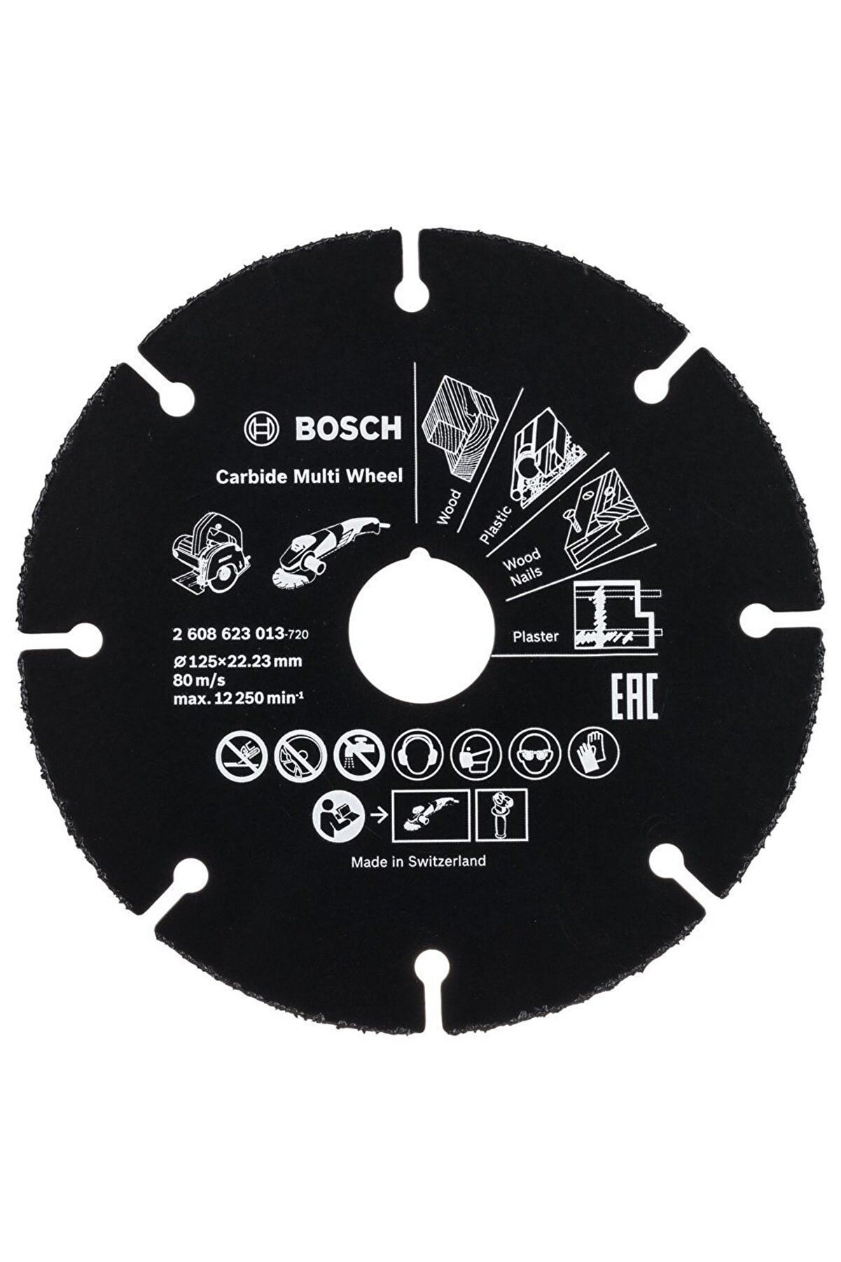 Bosch Çok Amaçlı Kesici Disk (Ahşap-Plastik) 125 Mm