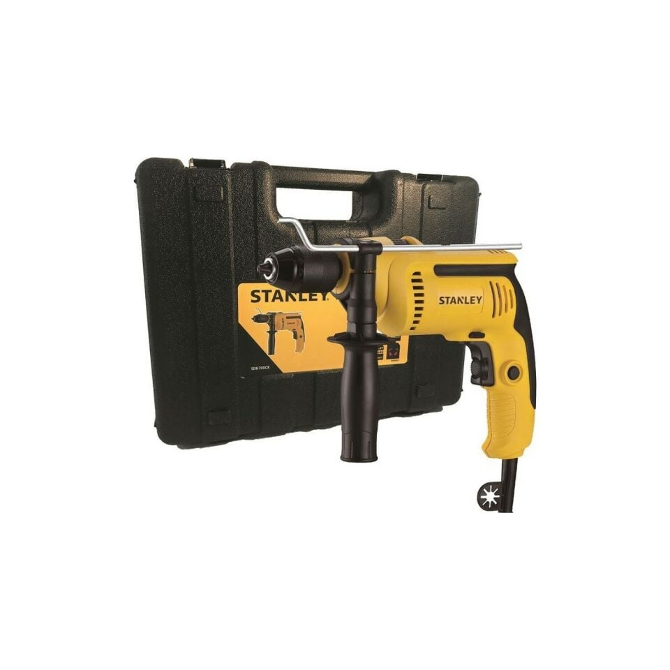 Stanley SDH700CK Darbeli Matkap Makinası 700 Watt 13mm