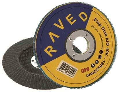 RAVED F060180 Flap Disk Zımpara 180x80 Kum