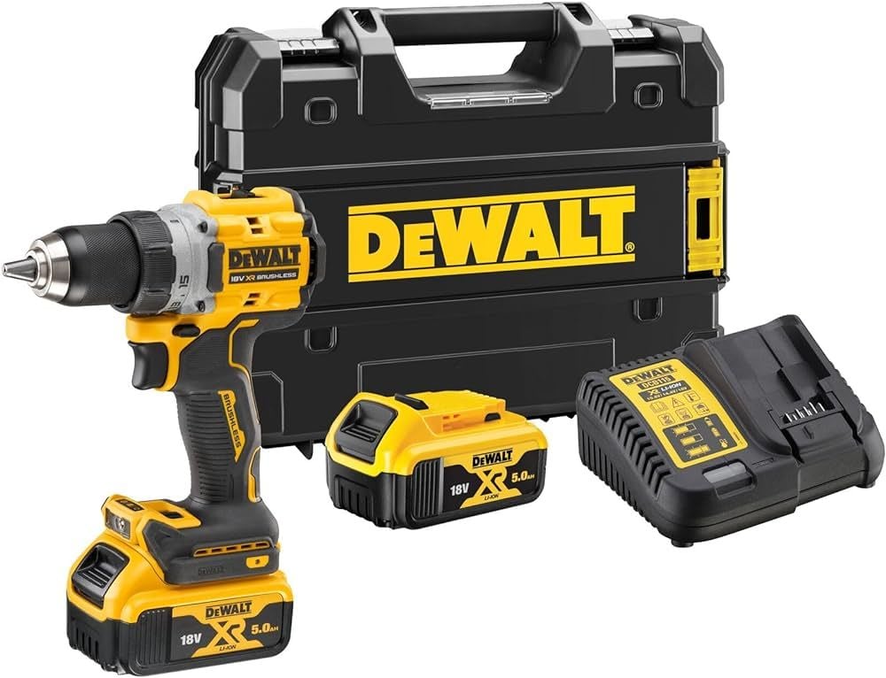 Dewalt DCD800P2T-QW Kömürsüz Darbesiz Vidalama 18V 5,0Ah 90Nm Tork