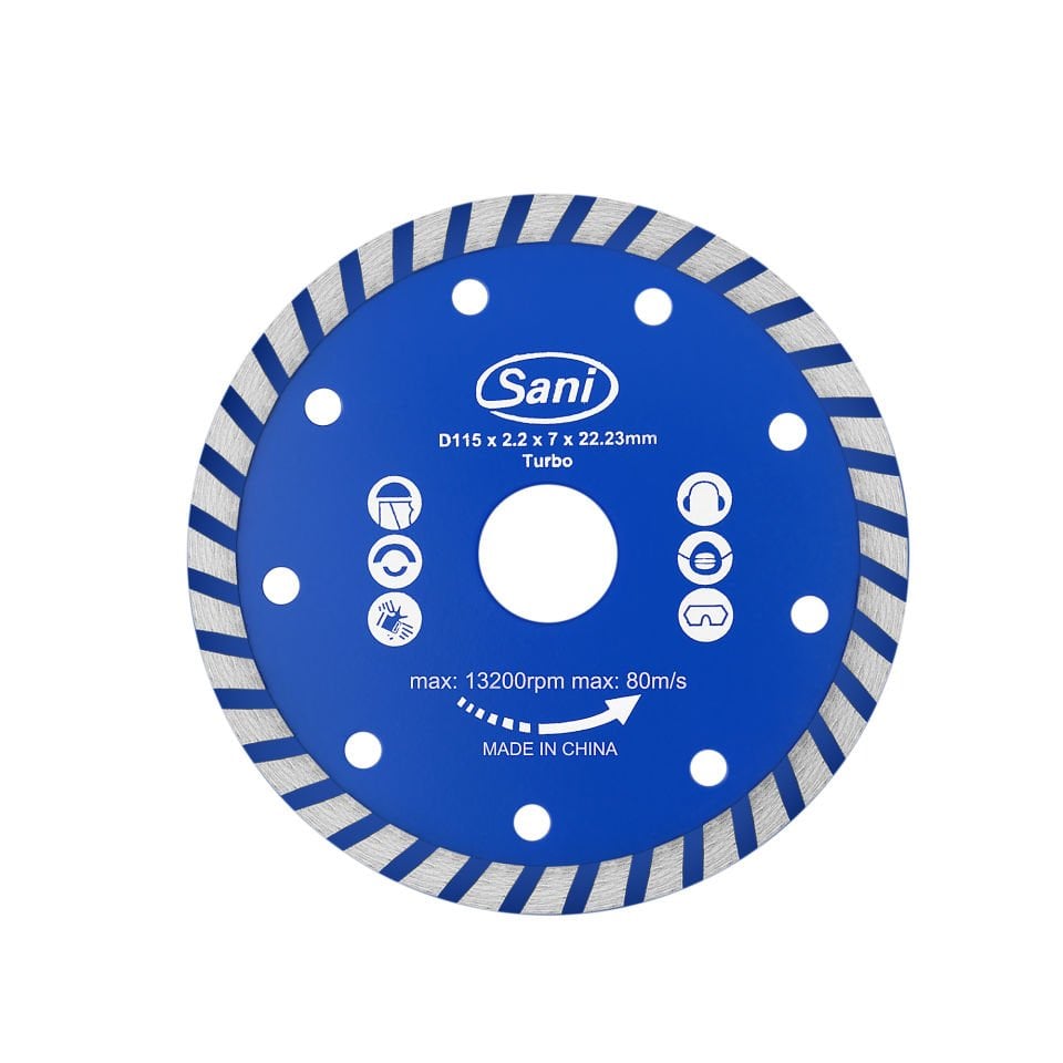 Sani Elmas Testere Turbo 115x1.9x22.23mm