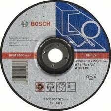 Bosch Metal Taşlama Bombeli 180x22mm