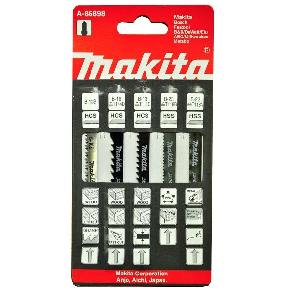 MAKİTA Dekupaj Testere Ucu (Paket 5li) 86898