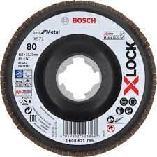 Bosch X-Lock Flap Disk 115x22 80 Kum