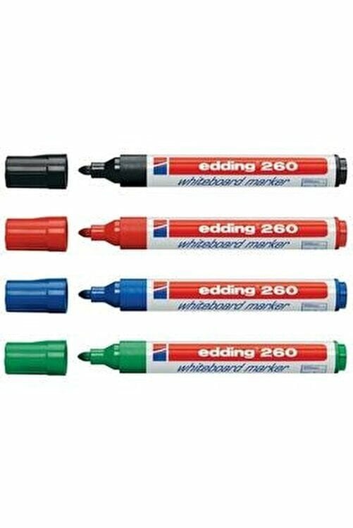 Edding 260 Yazı Tahtası Kalemi Kırmızı