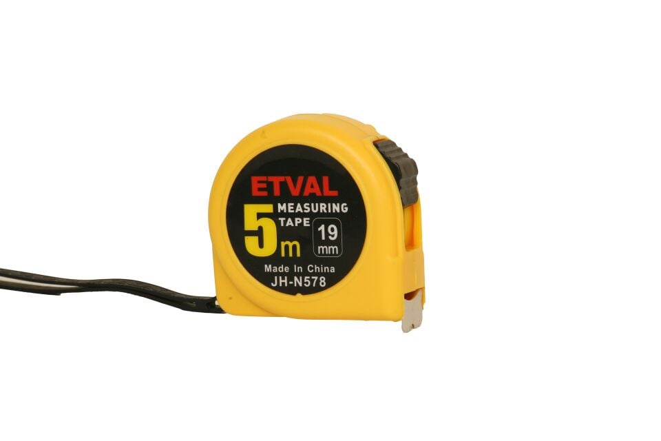 İthal Eco Şerit Metre 5mt x 19mm