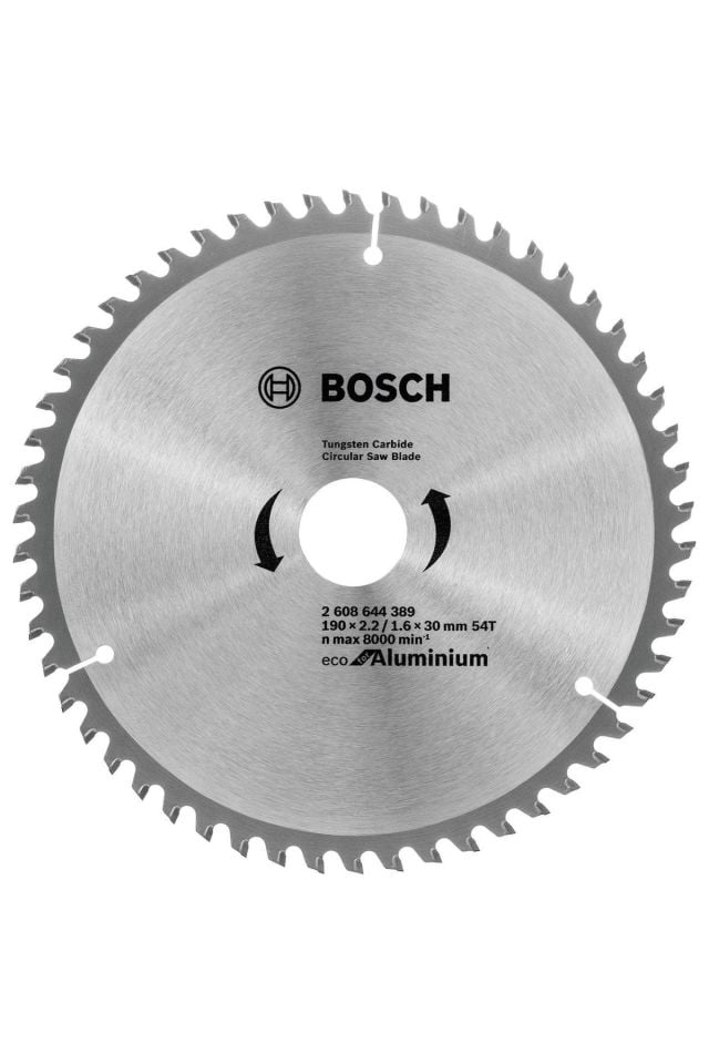 Bosch Daire Testeresi Eko Alüminyum 190x30mm