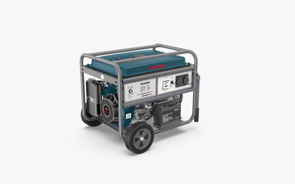 Wonder Benzinli Jeneratör 8.12KVA (6.5KW ) (Marşlı)