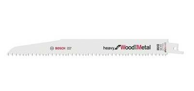 Bosch S1110VF Tilki Kuyruğu Bıçağı Ağır Metal&Ahşap 225 mm