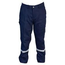 İş Pantolonu 16/12 Gabardin Reflektörlü Lacivert (XXL)