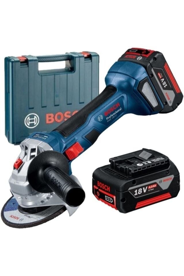 Bosch Gws 180-Li 125 Mm  Akülü Avuç Taşlama Makinesi 2x2Ah