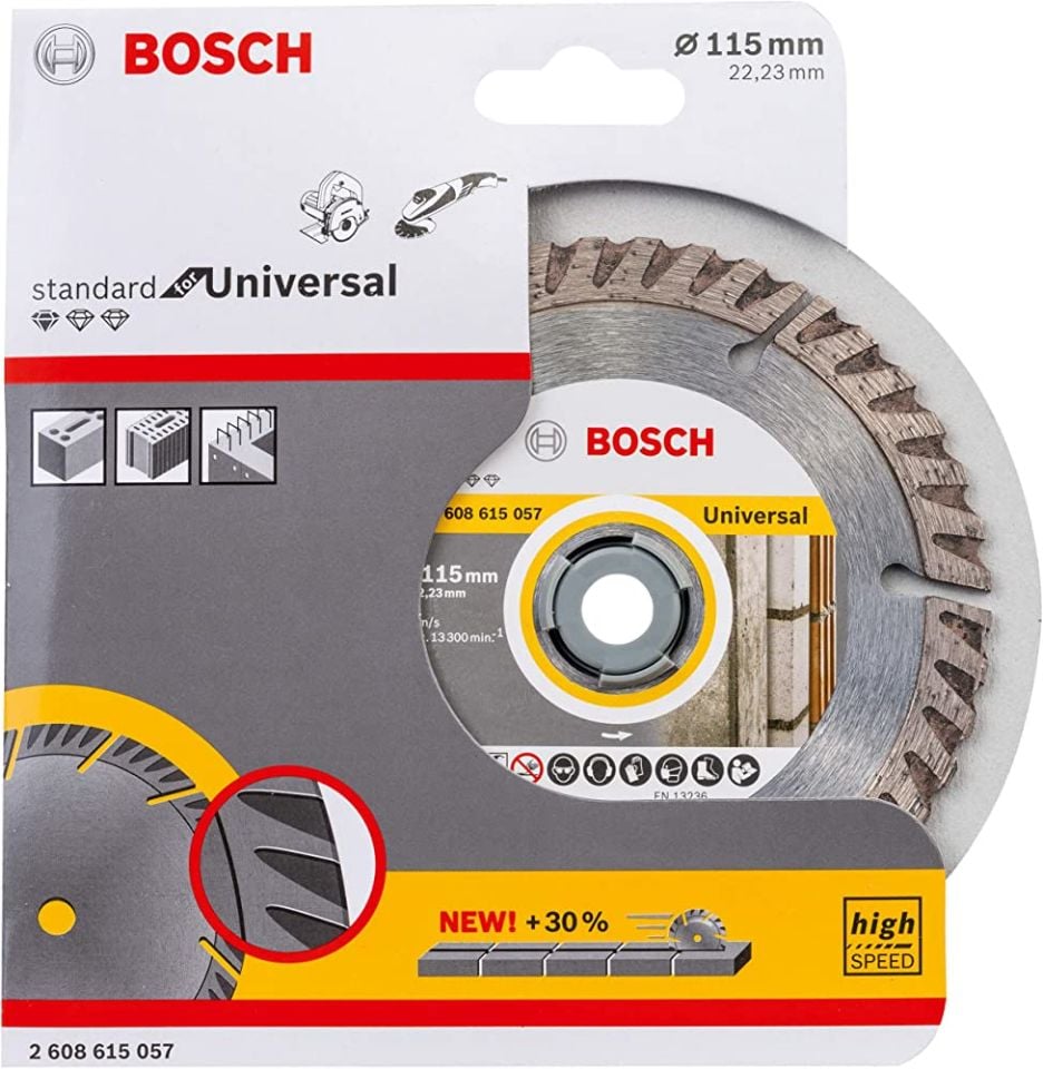 Bosch Elmas Kesme Disk SFUniv 115x22.23mm