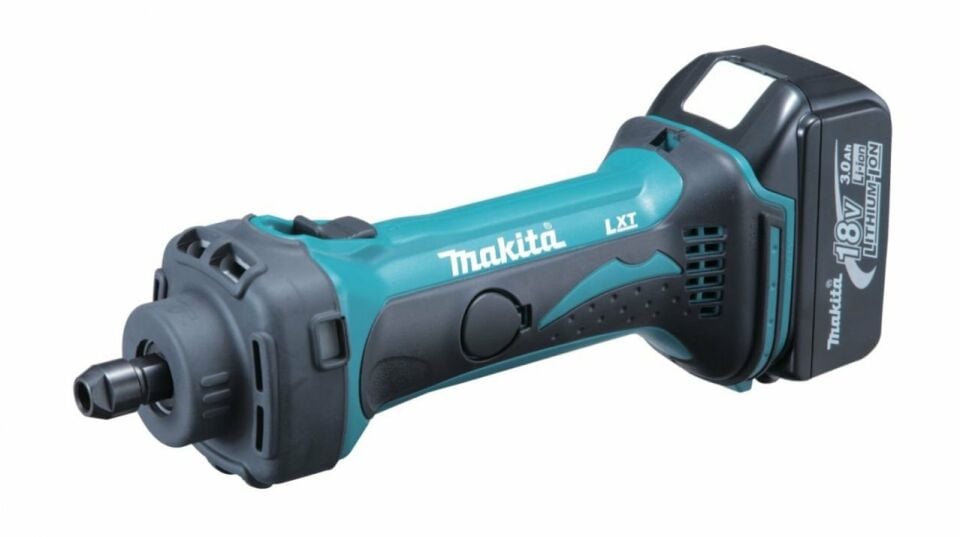 MAKİTA  BGD801RFE Akülü Kalıp Taşlama Makinesi 18 Volt 3.0Ah 38mm