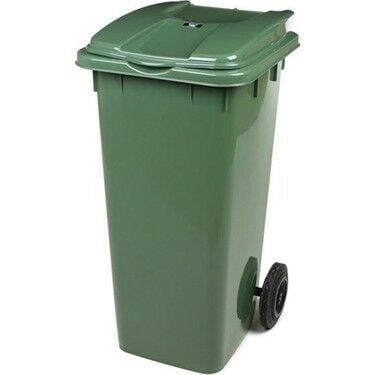 Çöp Konteyner Yeşil 120 Litre