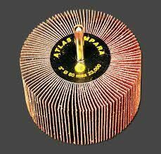 Atlas Saplı Mop Fırfır Zımpara 30x15mm 100 kum