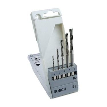 Bosch Hex Şaftlı Ahşap Matkap Ucu Seti (5 Parça)