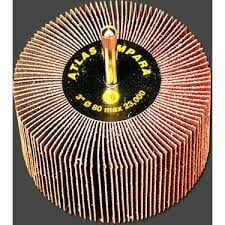 Atlas Saplı Mop Fırfır Zımpara 60x30mm 60 kum