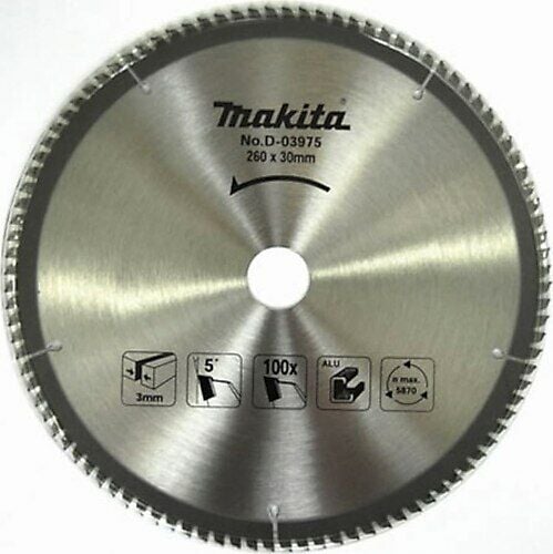 MAKİTA D-03975 Daire Testeresi  260x30mm 100 Diş