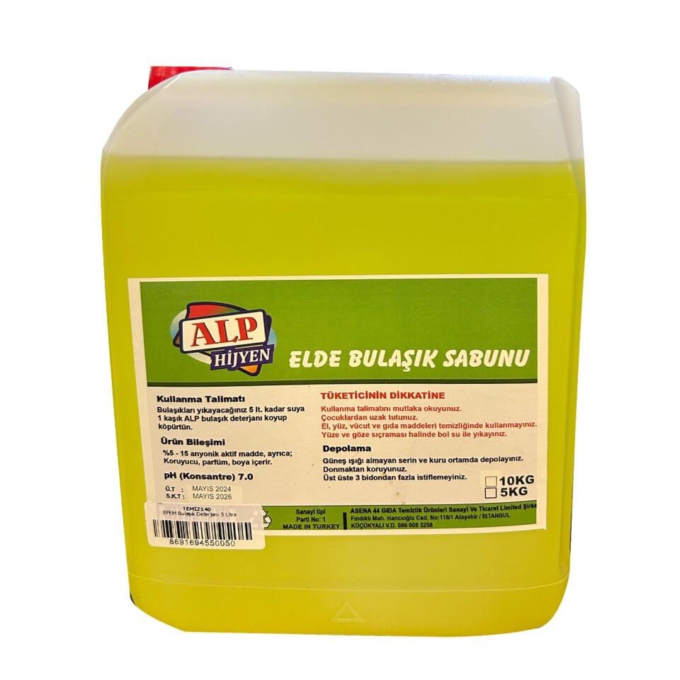 Bulaşık Deterjanı 5 Litre